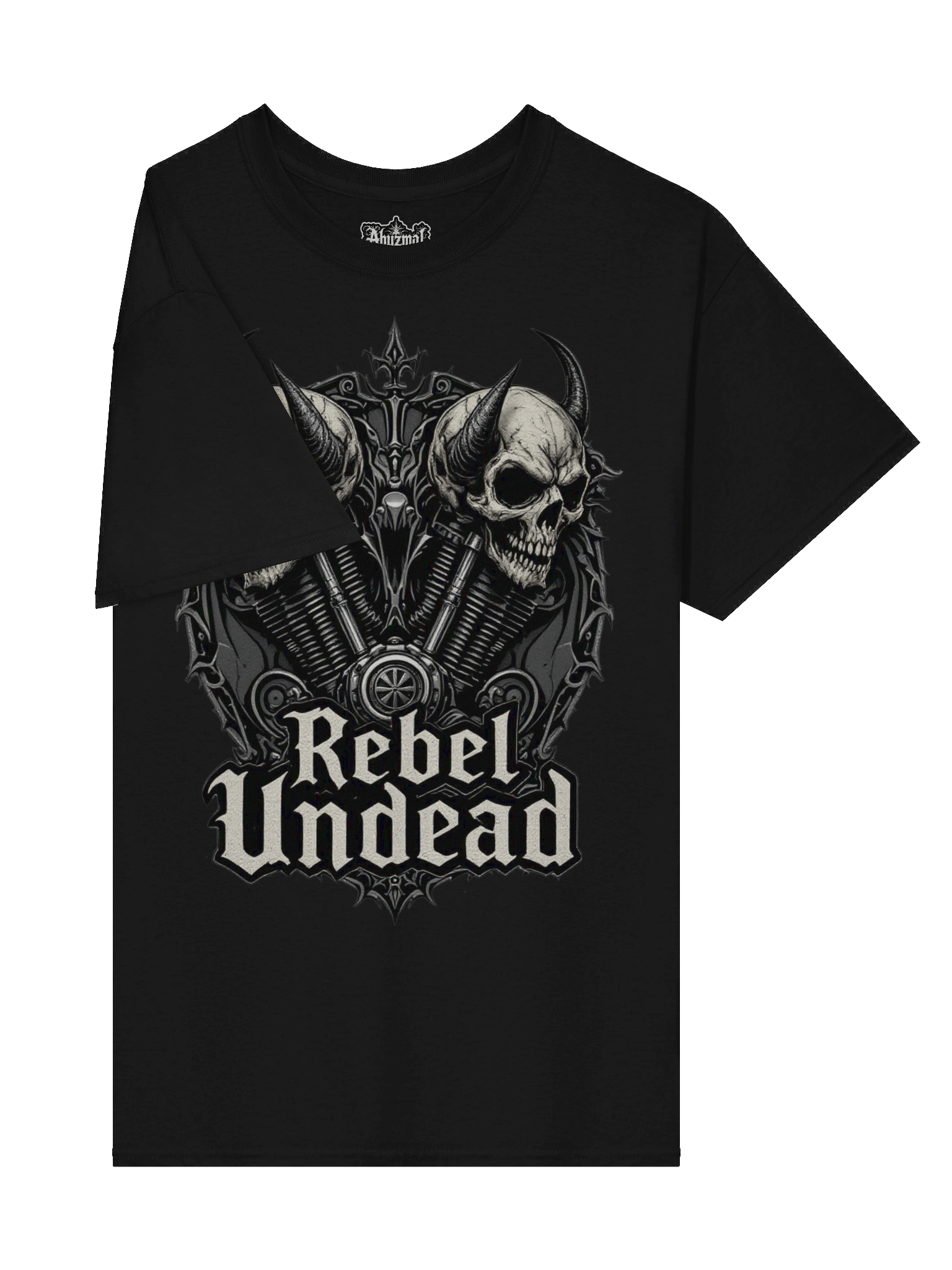 Rebel Undead V-Twin Terror T-Shirt product image (25)