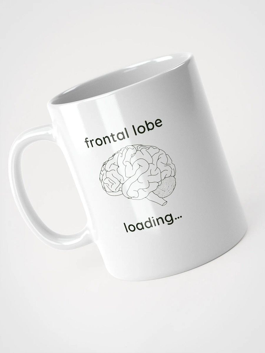 frontal lobe loading... mug (black) product image (8)