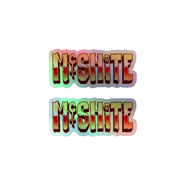Double McShite Sticker set product image (1)