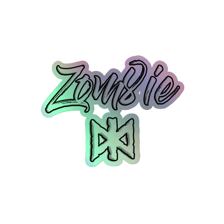 Ethereal Zombie Script Sticker Set product image (2)