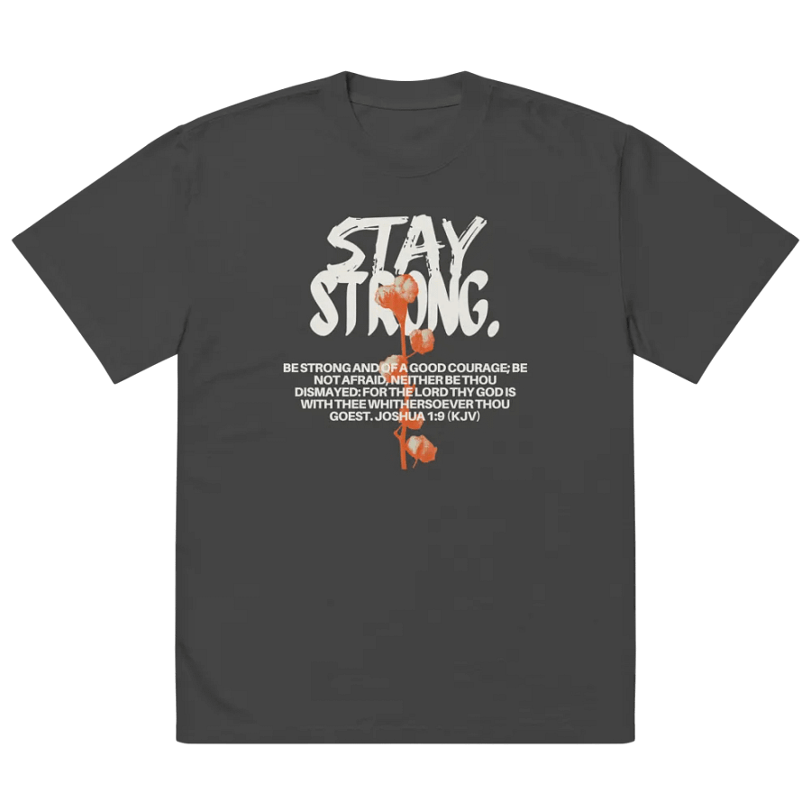 Stay Strong Premium Faded Tee product image (2)