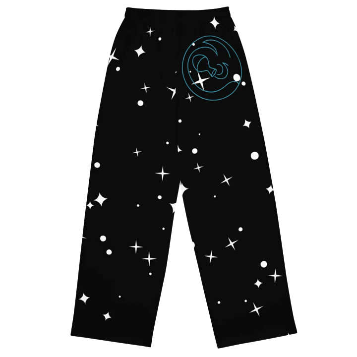 Starry Aquarius Unisex Wide-Leg Pants product image (2)
