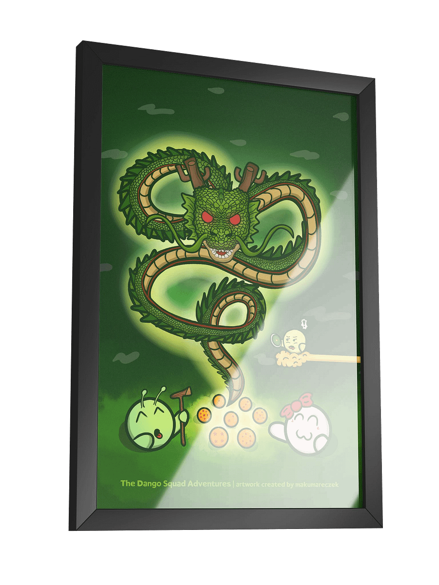 Dango Dragon - Framed Poster product image (3)