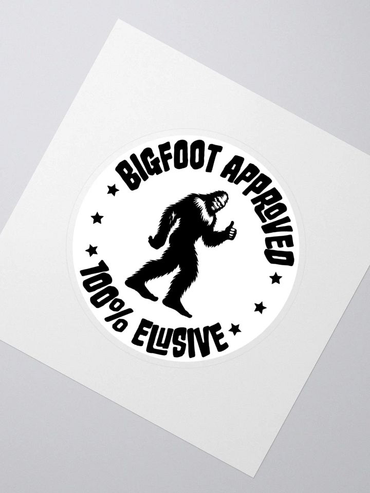 Bigfoot Approved Retro Sticker product image (6)