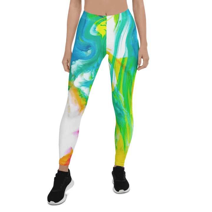 Swirling Spectrum All-Over Leggings product image (1)