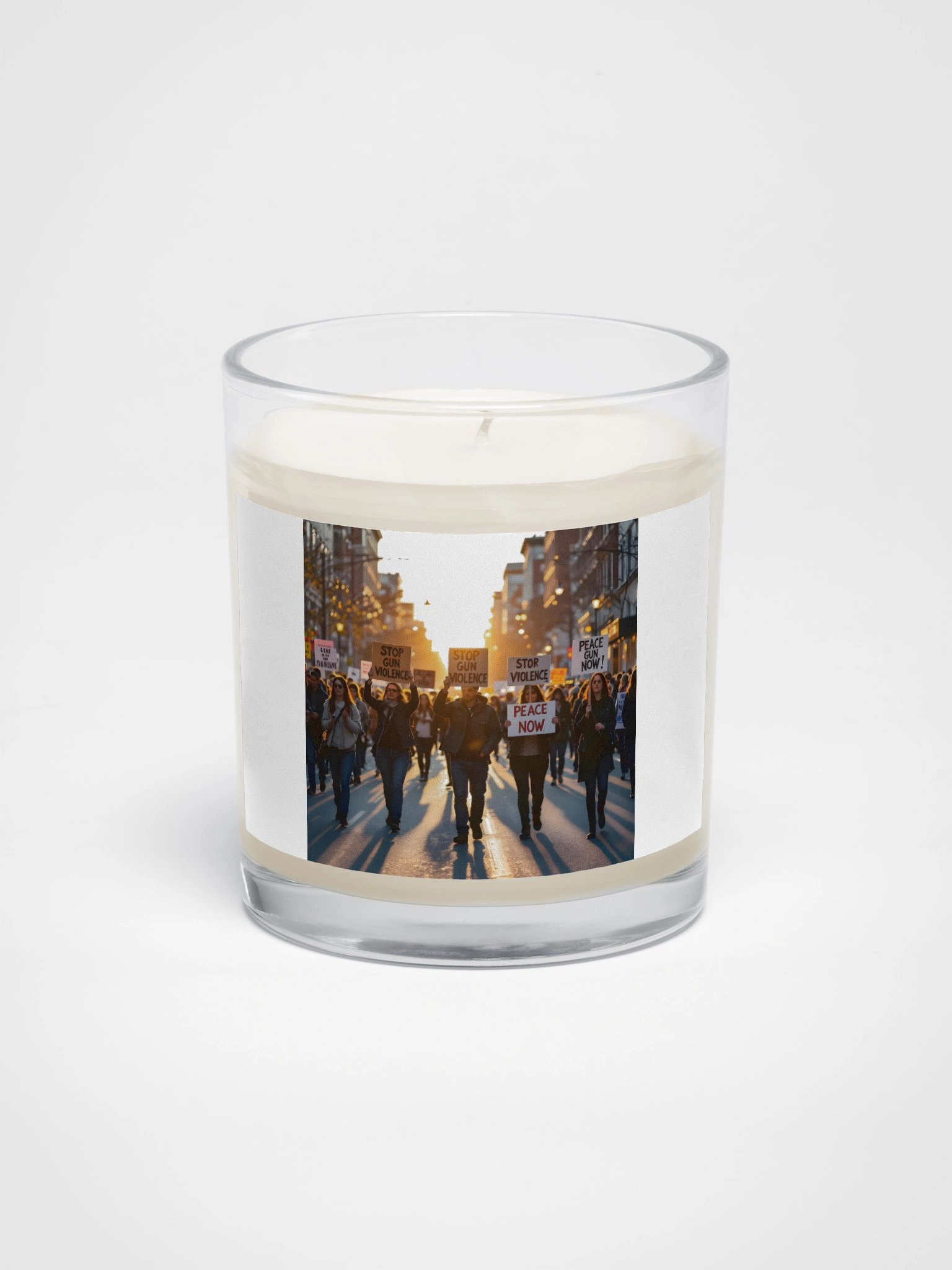 Sunset Protest Soy Wax Candle product image (1)