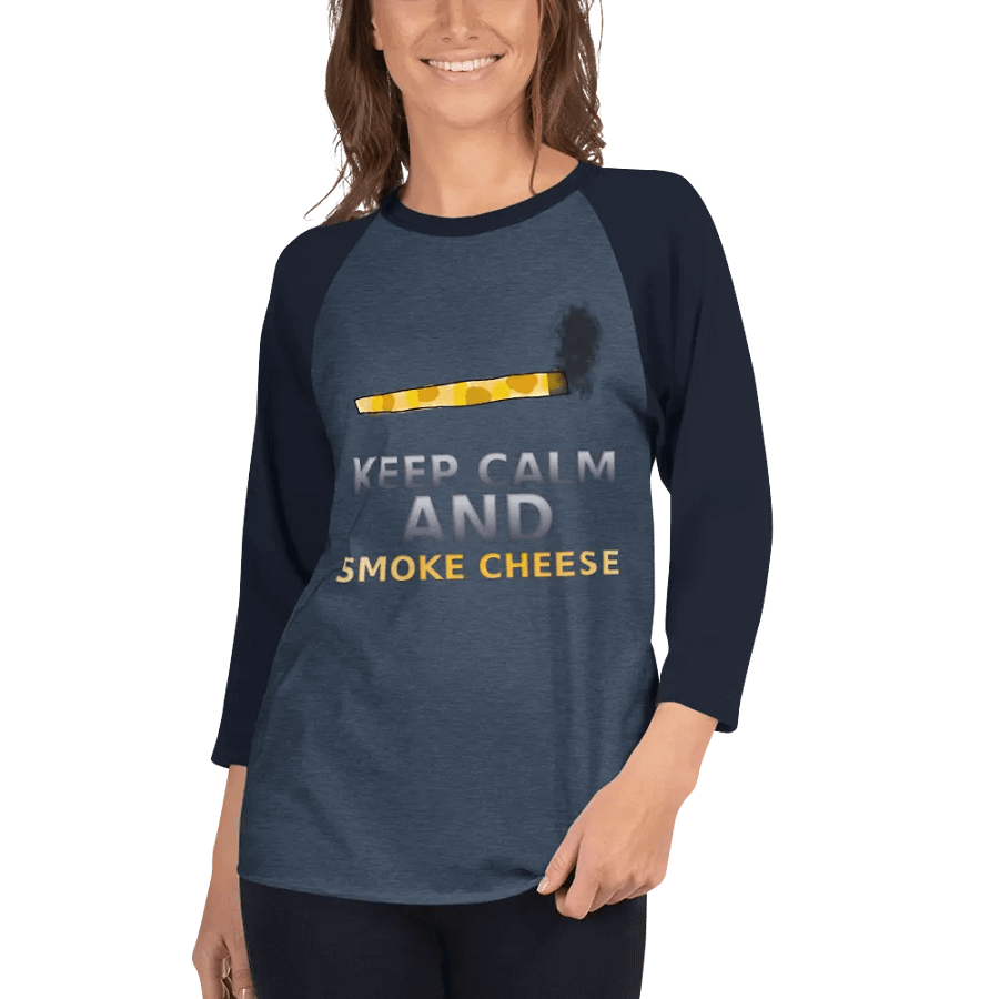 Cheese Smoking Raglan product image (5)