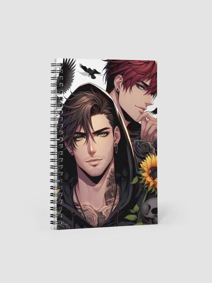 Jax and KP Spiral Notebook product image (1)