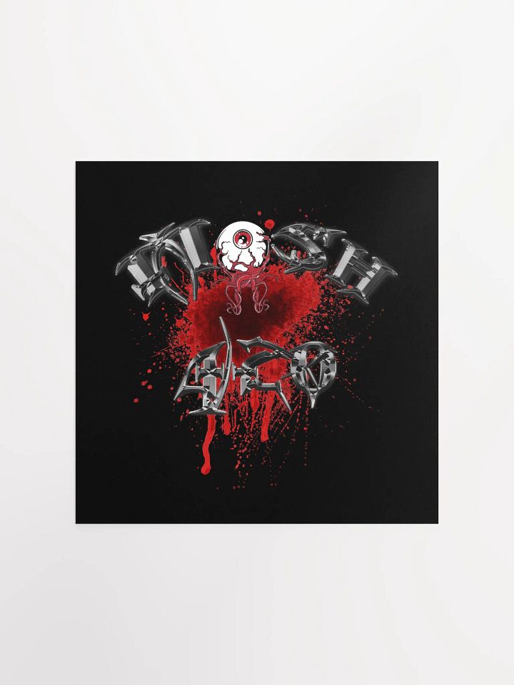 BLOODSPLAT 420 LOGO POSTER product image (1)