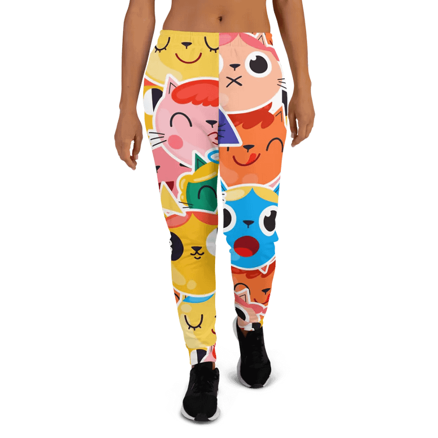 Women's Joggers Colorful Cat product image (2)