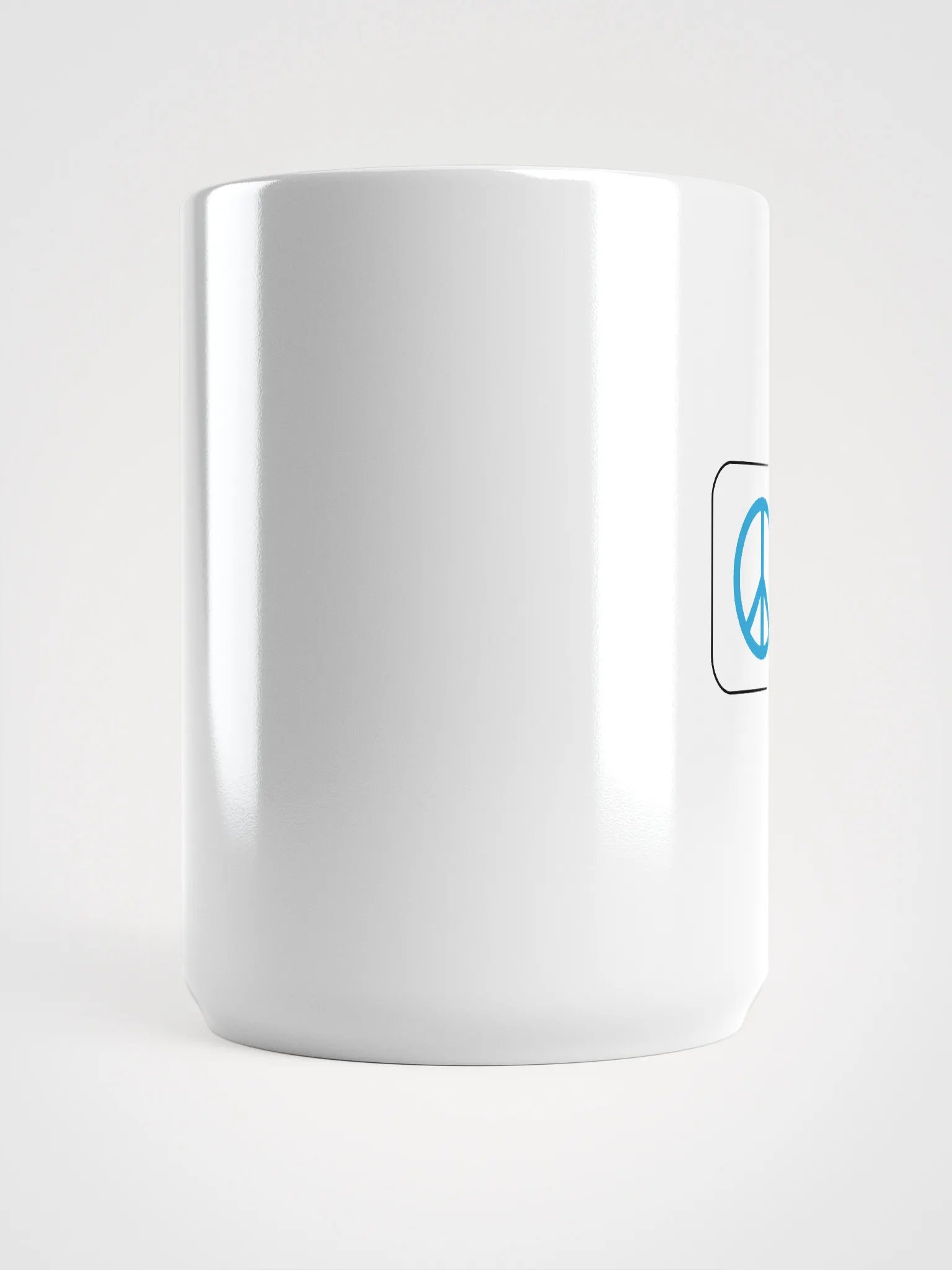 Peace Love Recycle - Glossy White Mug product image (5)