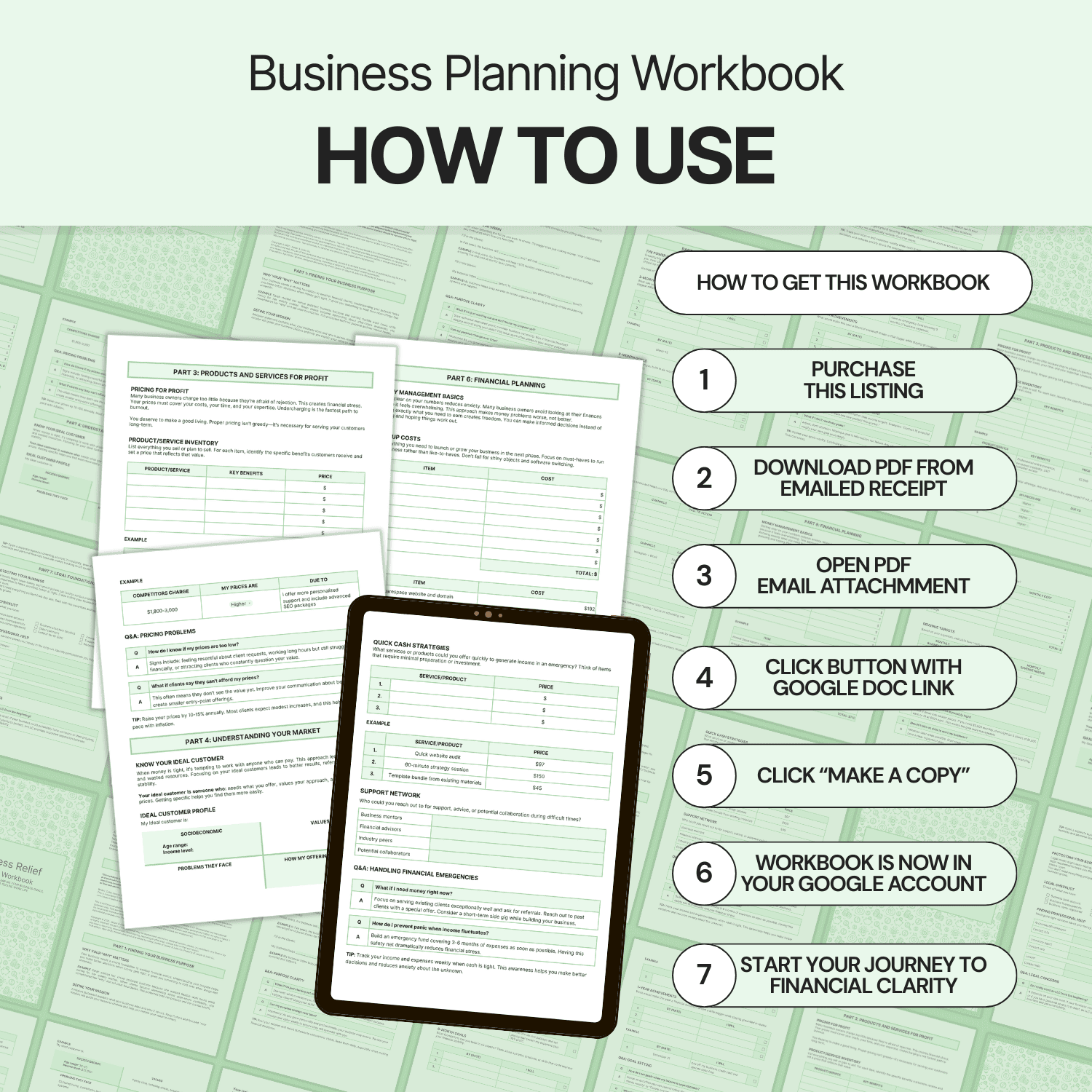 Financial Stress Relief - Google Docs product image (7)