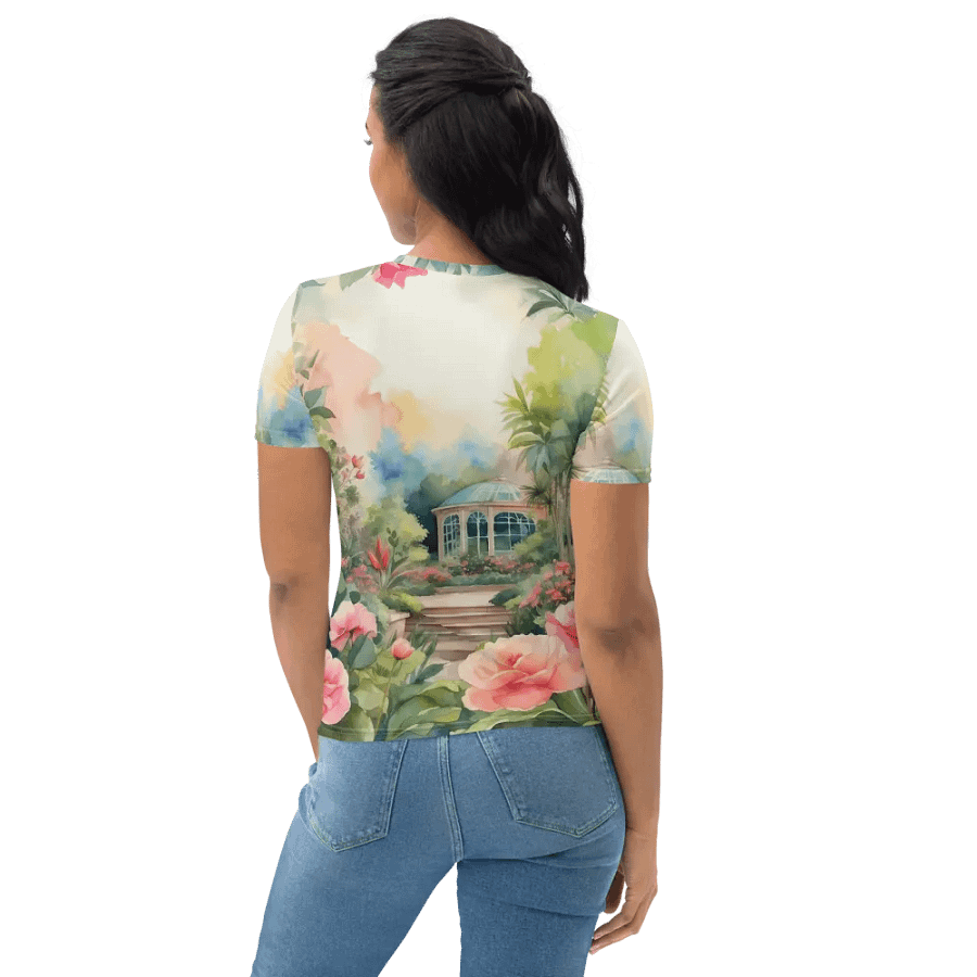 The Lost Garden of Heligan All Over Print T-shirt product image (7)