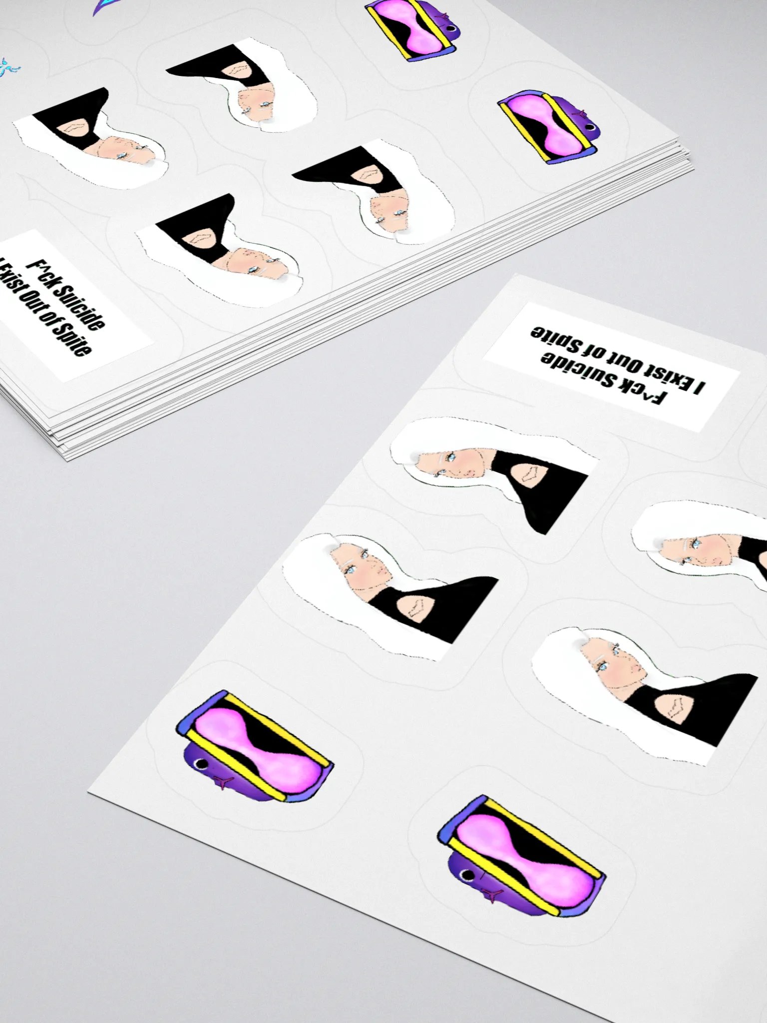 DarkShikixx Streamer Stickers Set 1 product image (4)