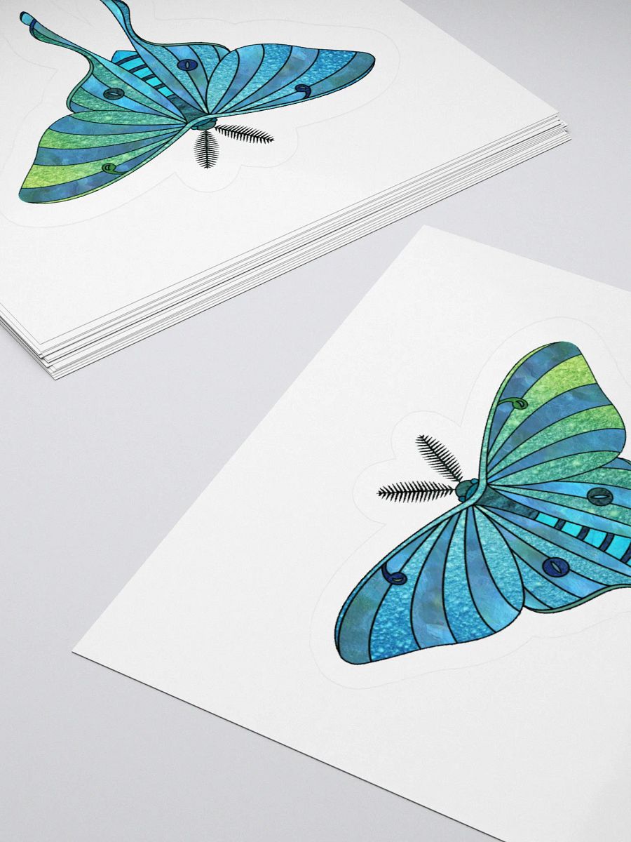 Crystal Moth Sticker product image (4)