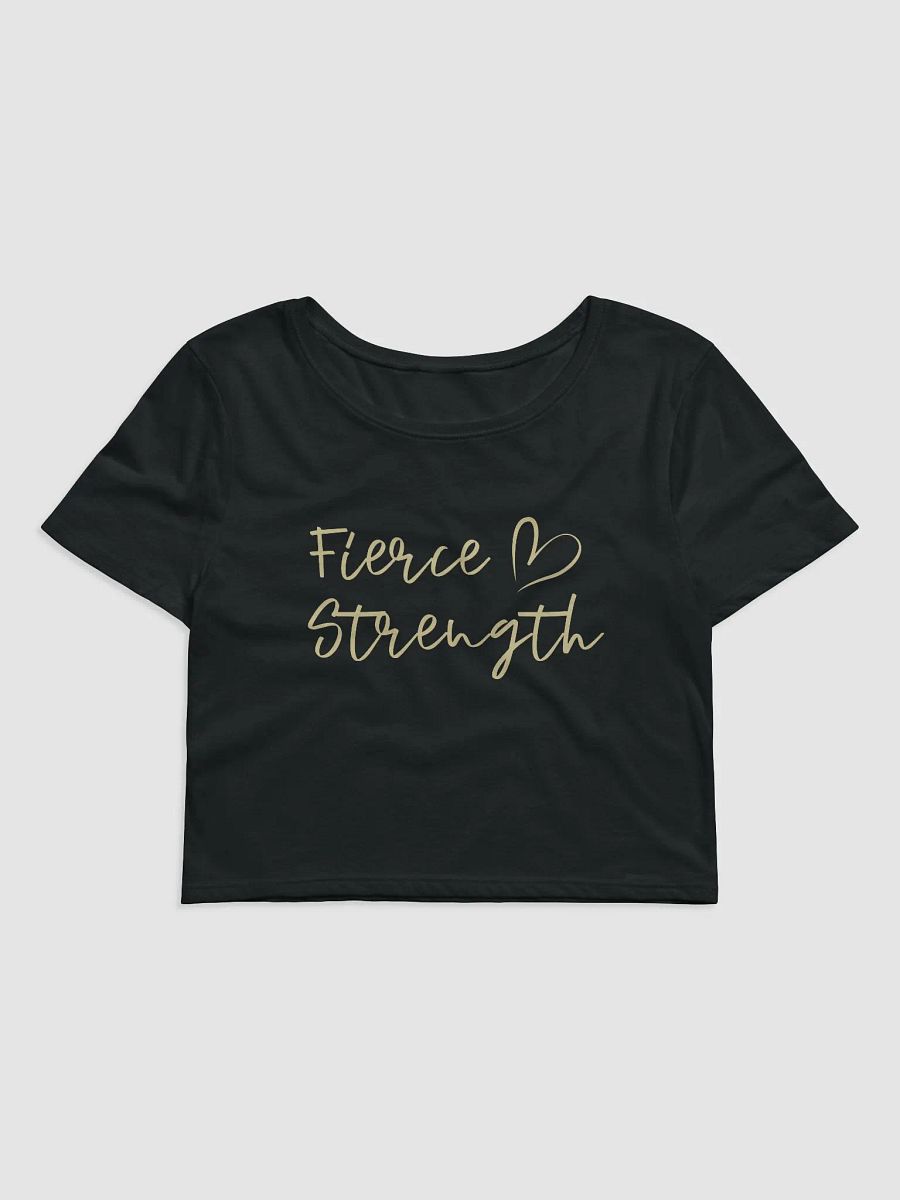 Neon Fierce Strength Crop Tee product image (2)