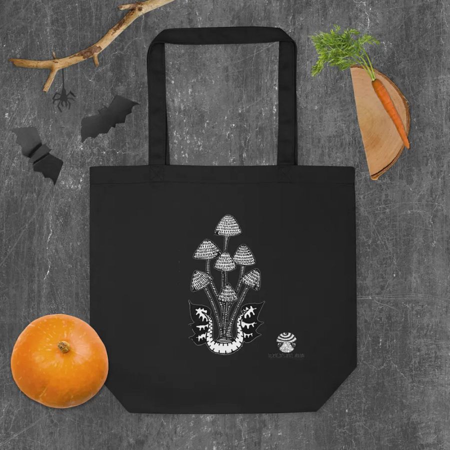 Whimsical Mushroom Tote Bag product image (10)