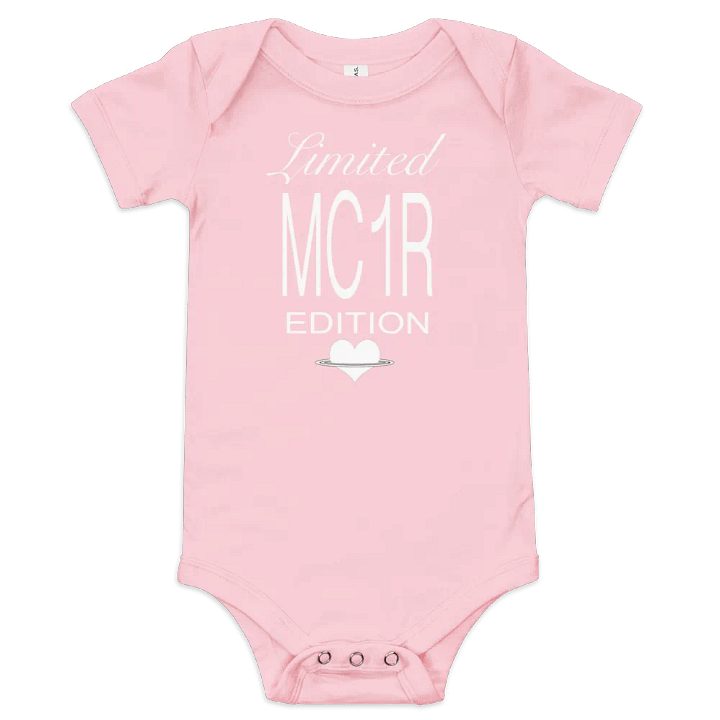 Baby Limited MCR1 Edition onesie (pink) product image (1)
