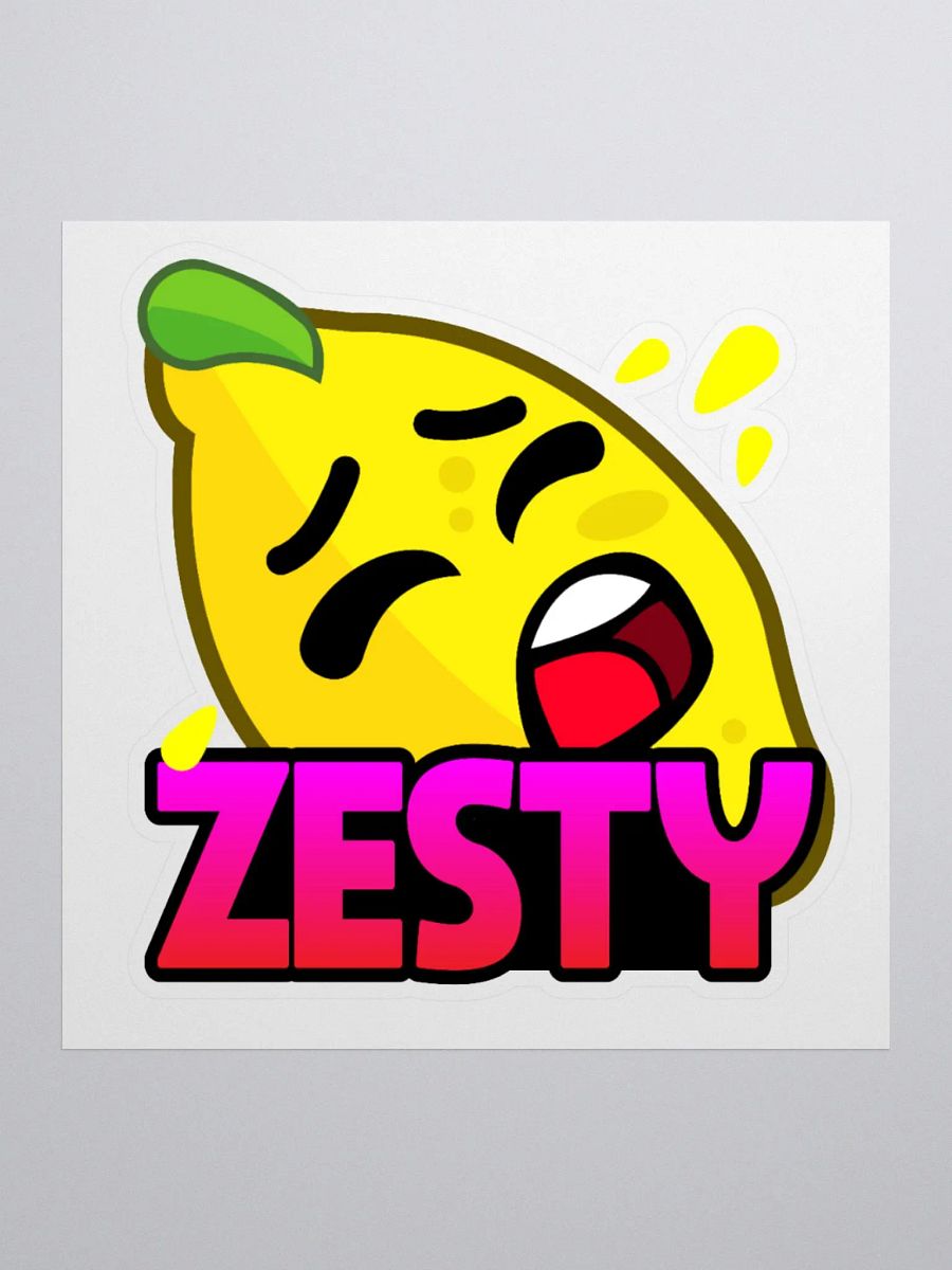 ZESTY STICKER product image (1)