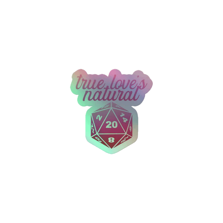 Nat20 - Holo Sticker product image (1)