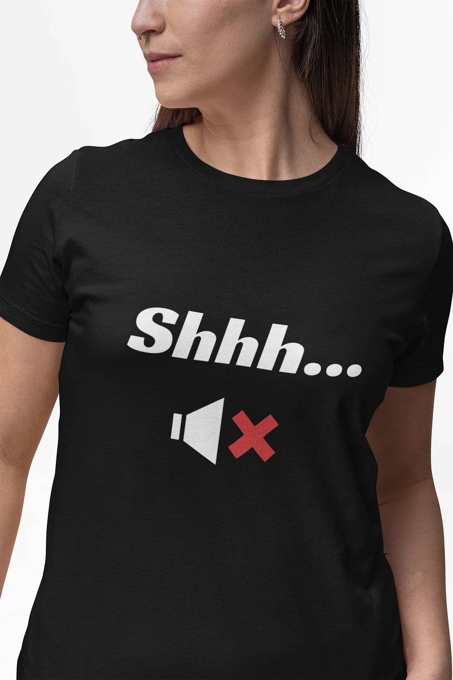 Shhh Design T-Shirt #518 product image (4)