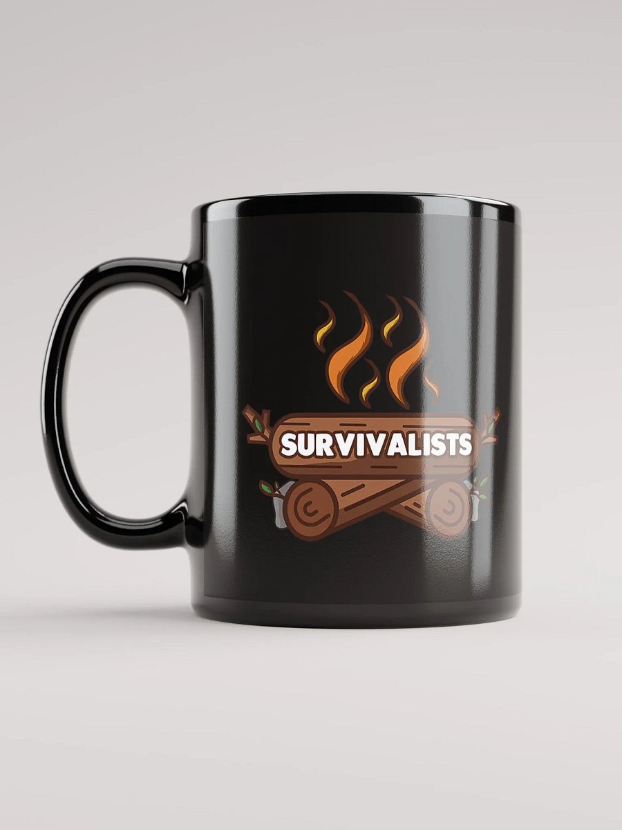 Survivalists Black Glossy Mug product image (6)