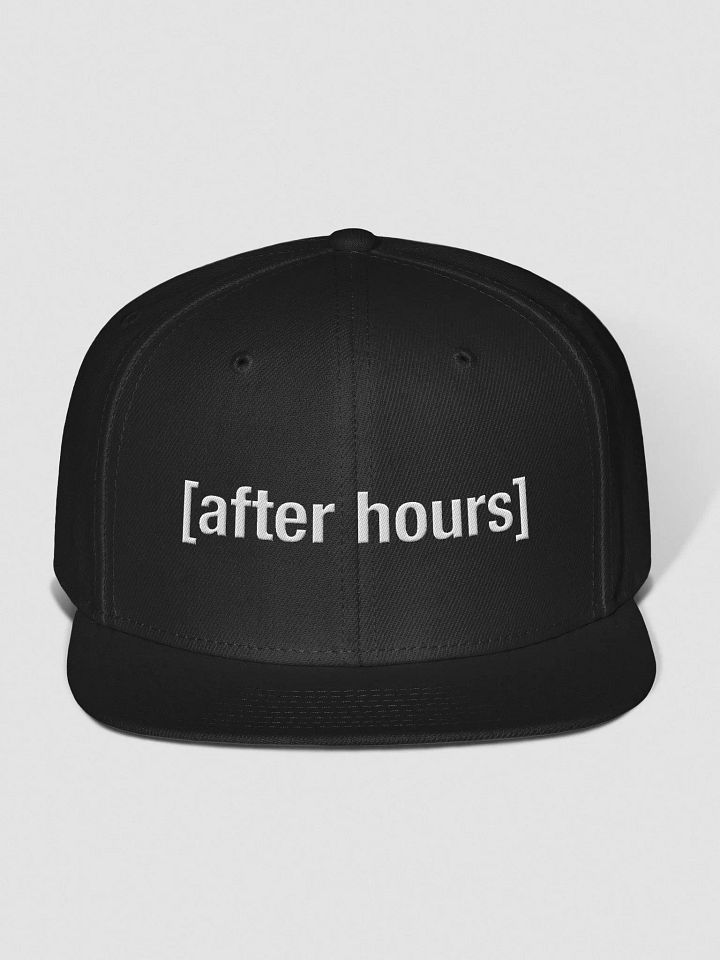 [After Hours] SnapBack Hat product image (1)