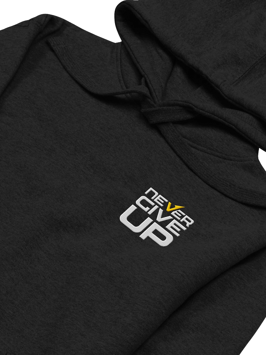 Never Give Up! Left Embroidered Hoodie product image (2)