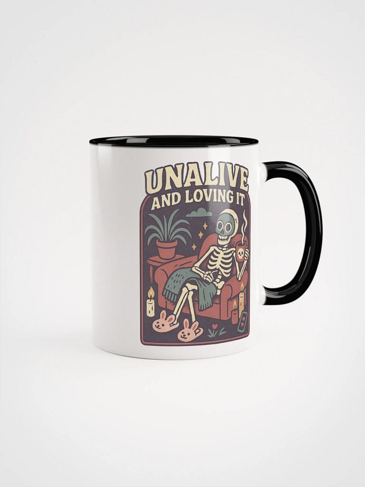 Unalive And Loving It Accent Mug product image (2)