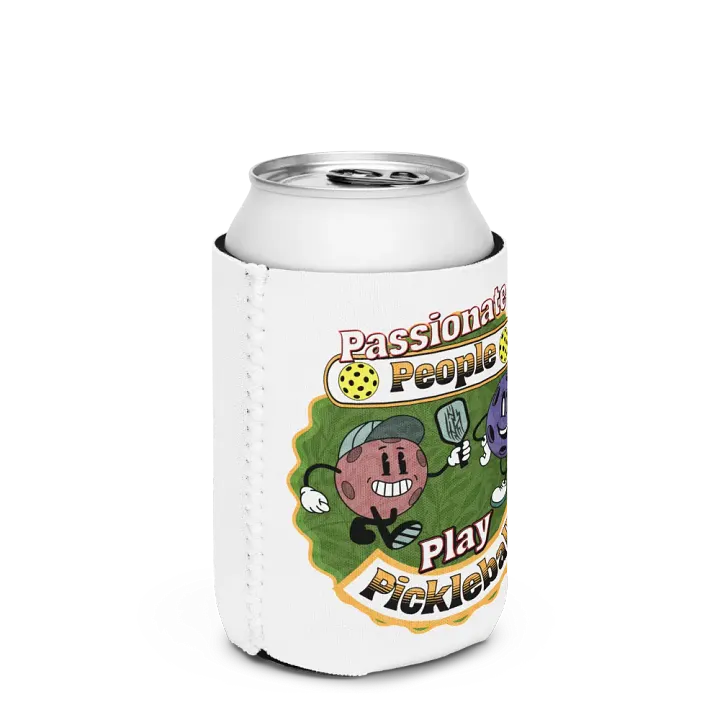 Passionate People Play Pickleball Can Cooler product image (2)