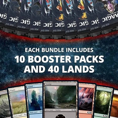 The Gathering Core Set 2021 (M21) Bundle - 10 Booster Packs, 40 Lands, 190 Cards product image (3)