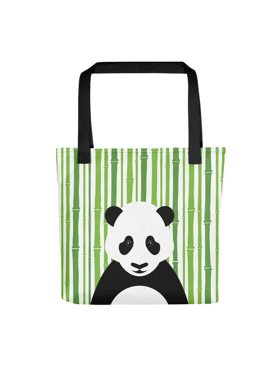 Panda Bamboo Tote Bag Image 2