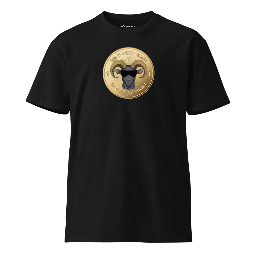 Bold Coin T-Shirt [Black] product image (5)