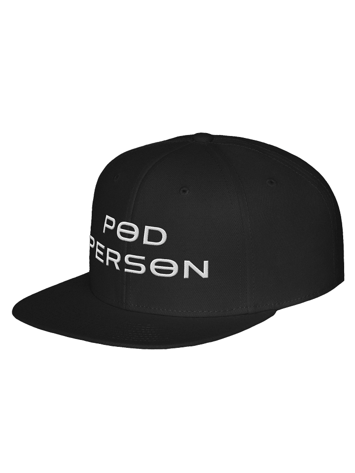 Pod Person snapback cap product image (2)