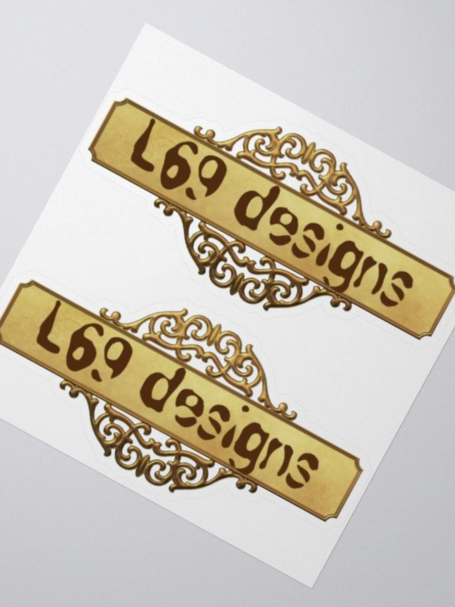 SIXTY NINE DESIGNS gold banner product image (2)
