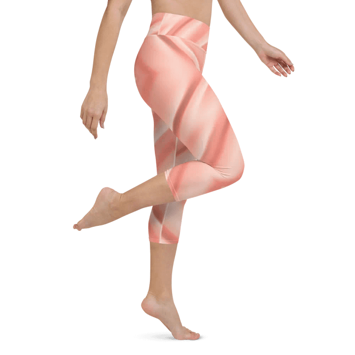 Pastel Dreams Yoga Capri Leggings product image (1)