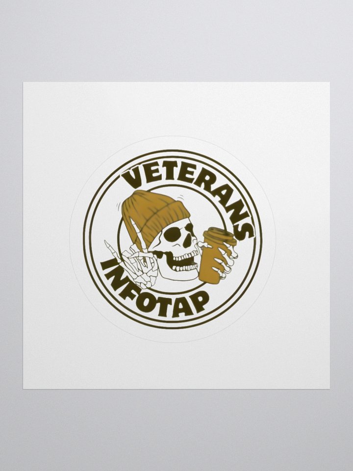 Sticker Coffee with VIT Skeleton product image (1)