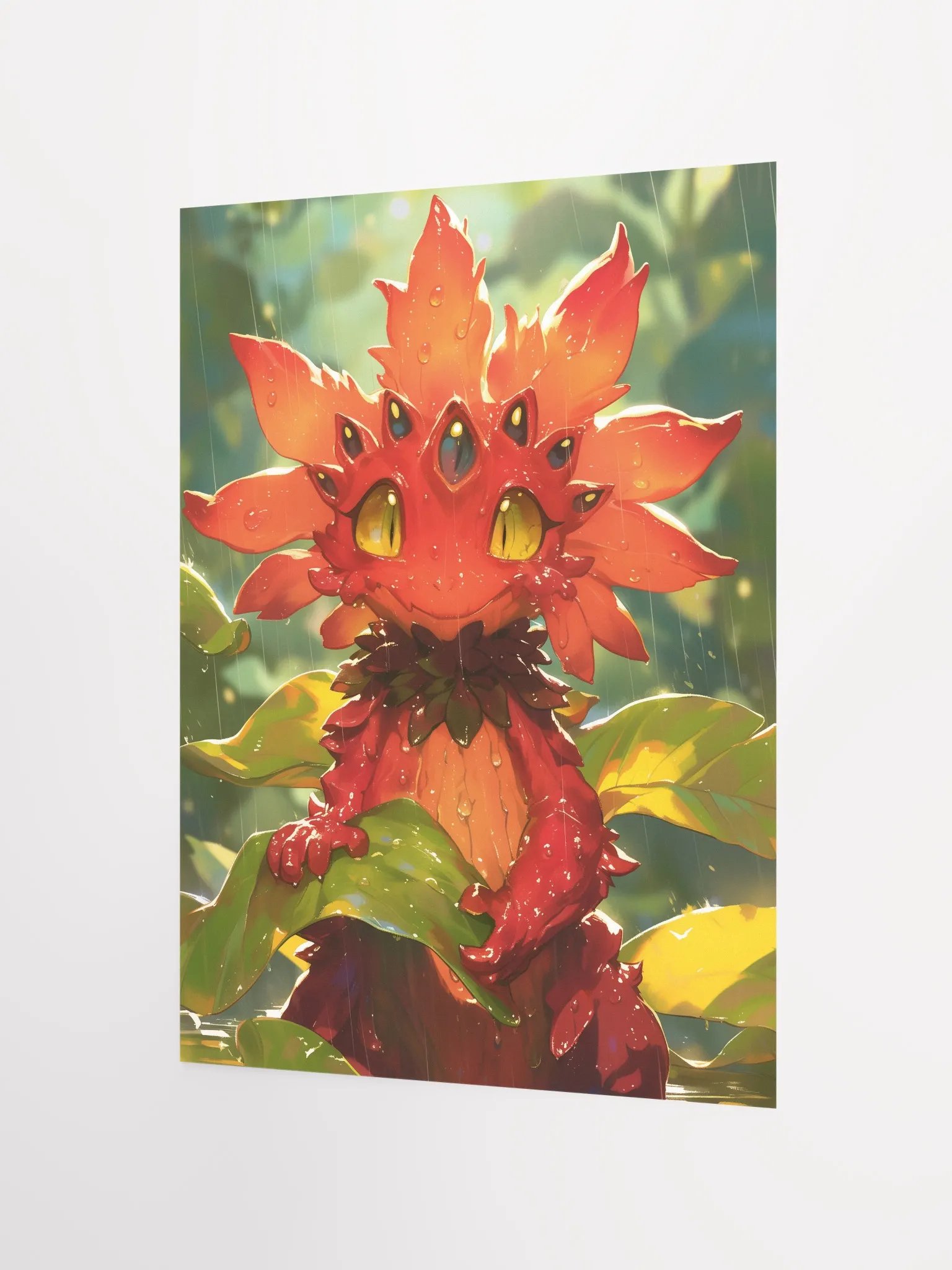 Whimsical Flora-Beast Poster product image (2)