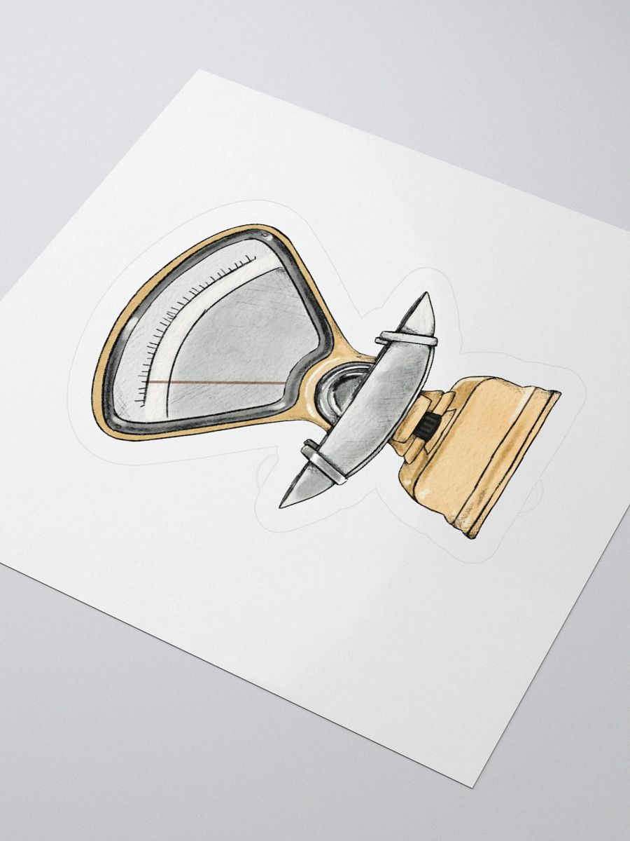 Retro Kitchen Scale Sticker product image (3)