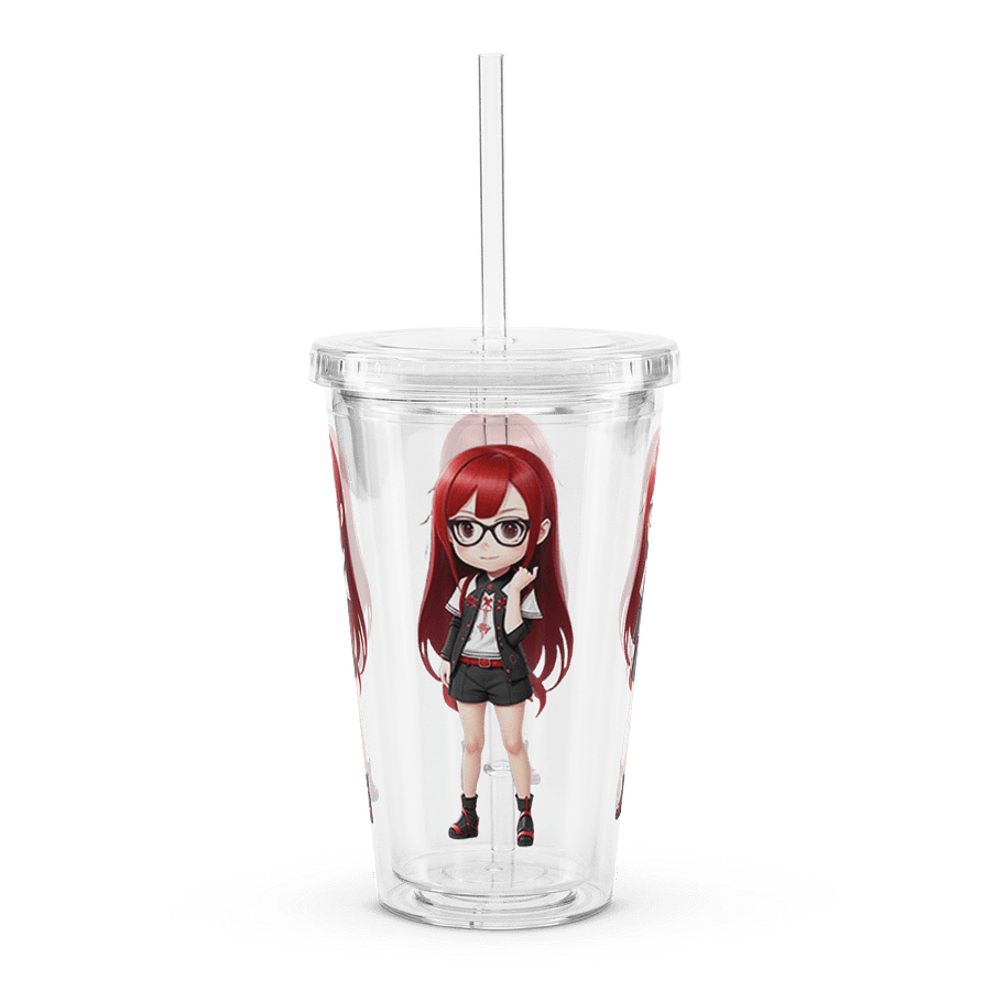 (Red CHIBI) K Clear Plastic Tumbler product image (4)