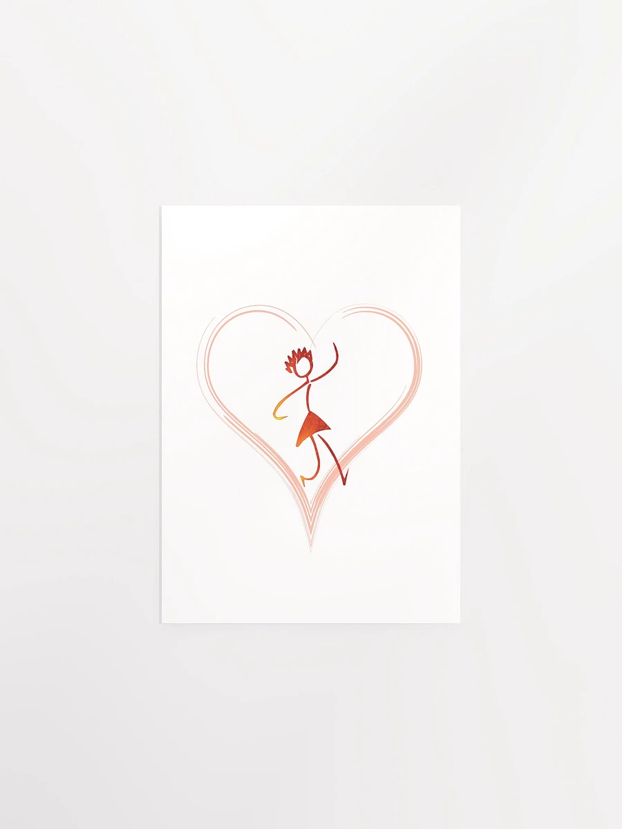 Glowing Heart Dance Poster product image (1)