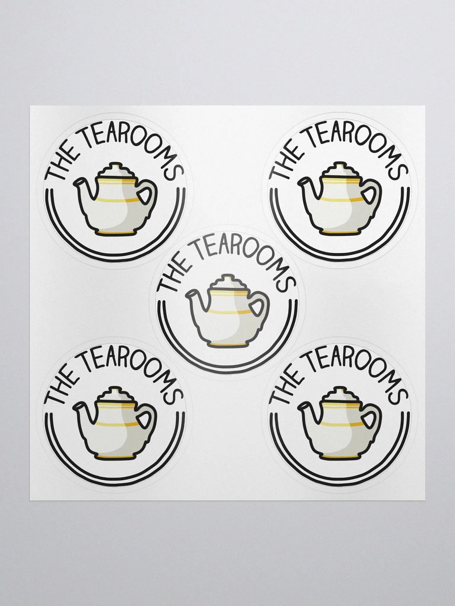 Sticker Sheet - The Tearooms Logo product image (1)