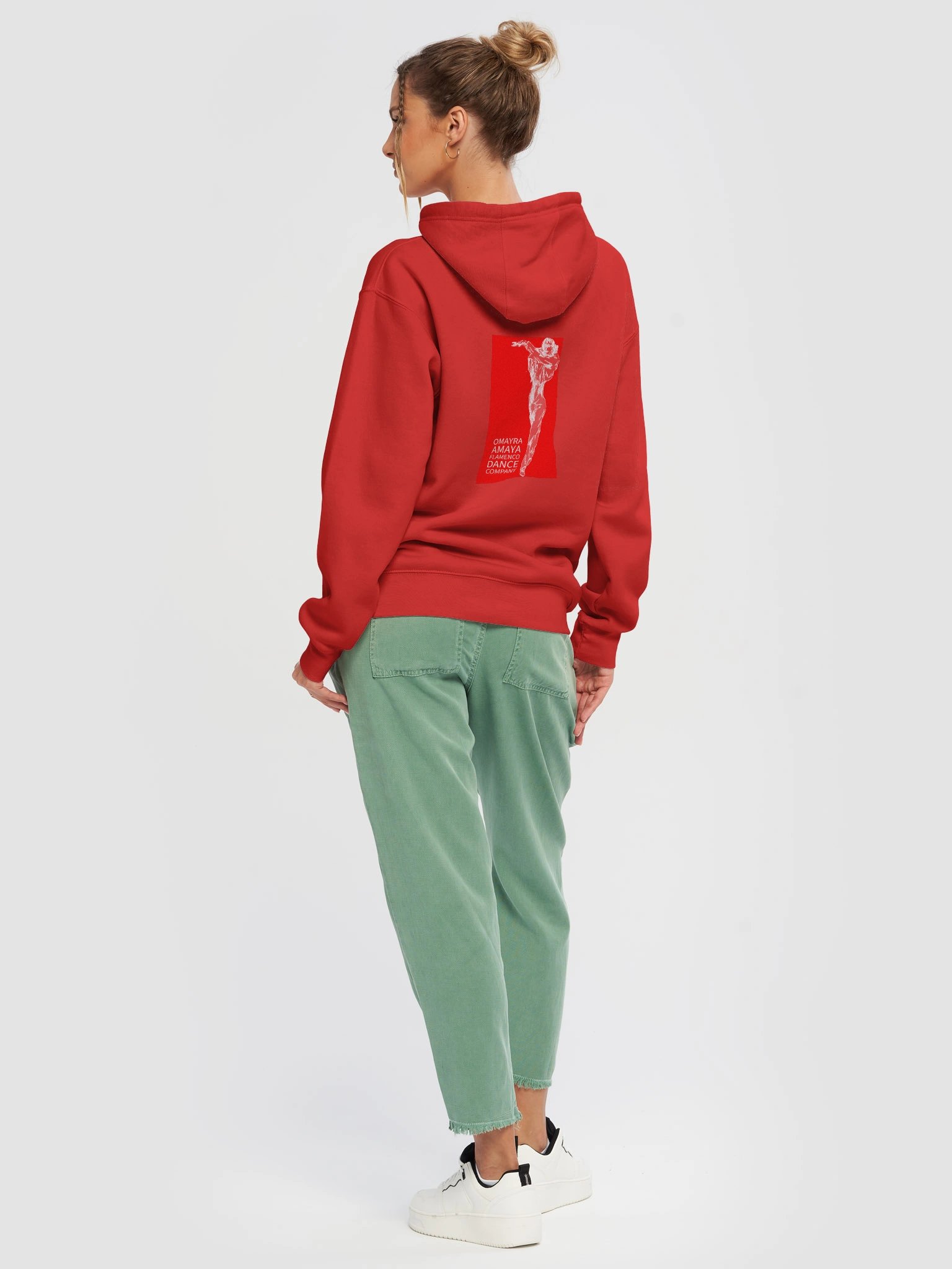 "Carmen" Red Hoodie product image (3)