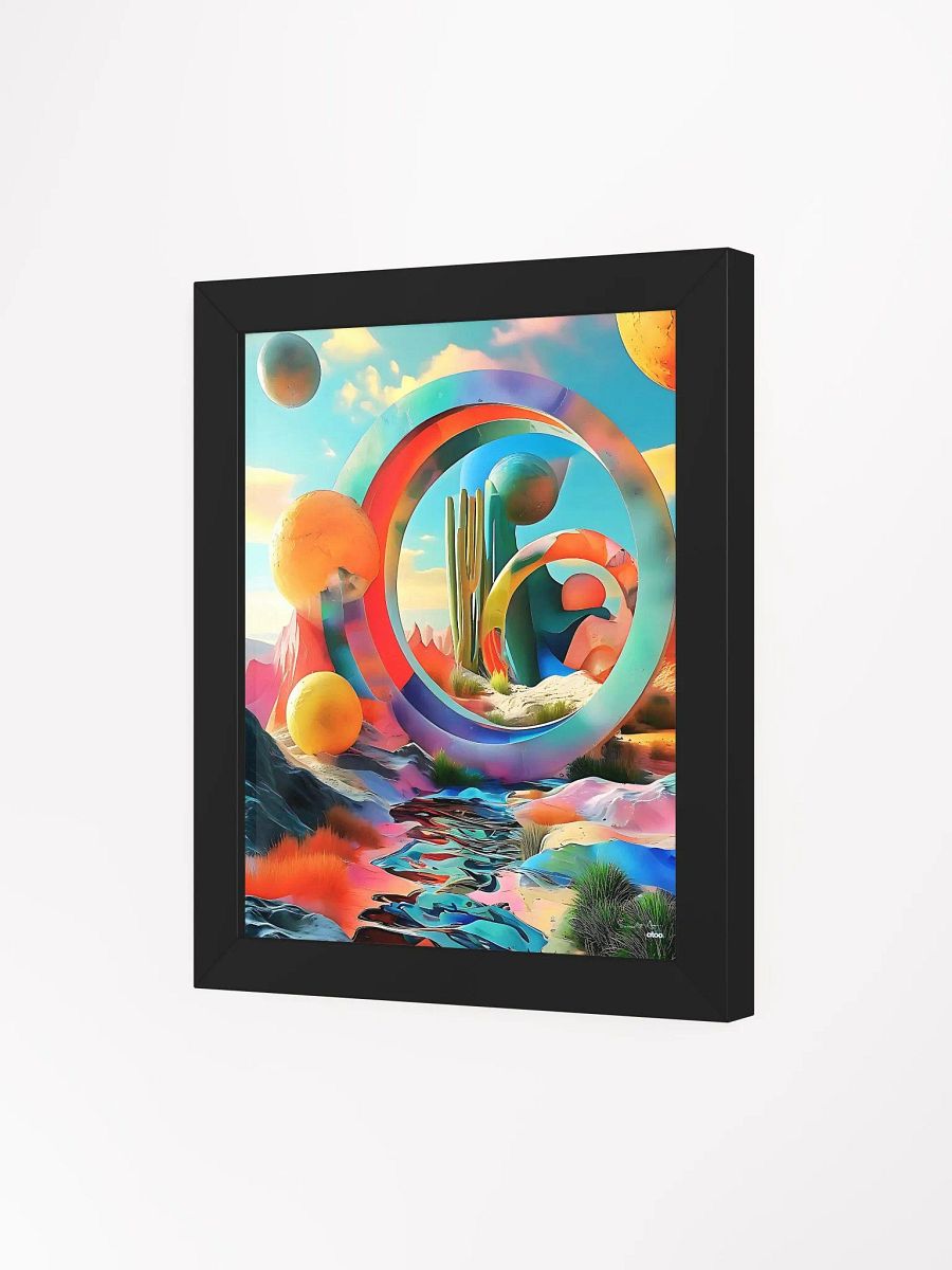 A Timeless Journey: Surreal Digital Art, Framed Painting product image (4)
