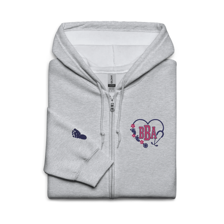 Personalized Embroidered Monogram Hooded Jacket product image (2)
