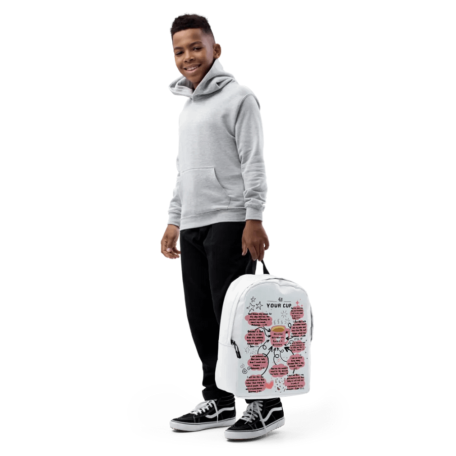 Christain affirmations rooted in the scripture Minimalist Backpack product image (12)