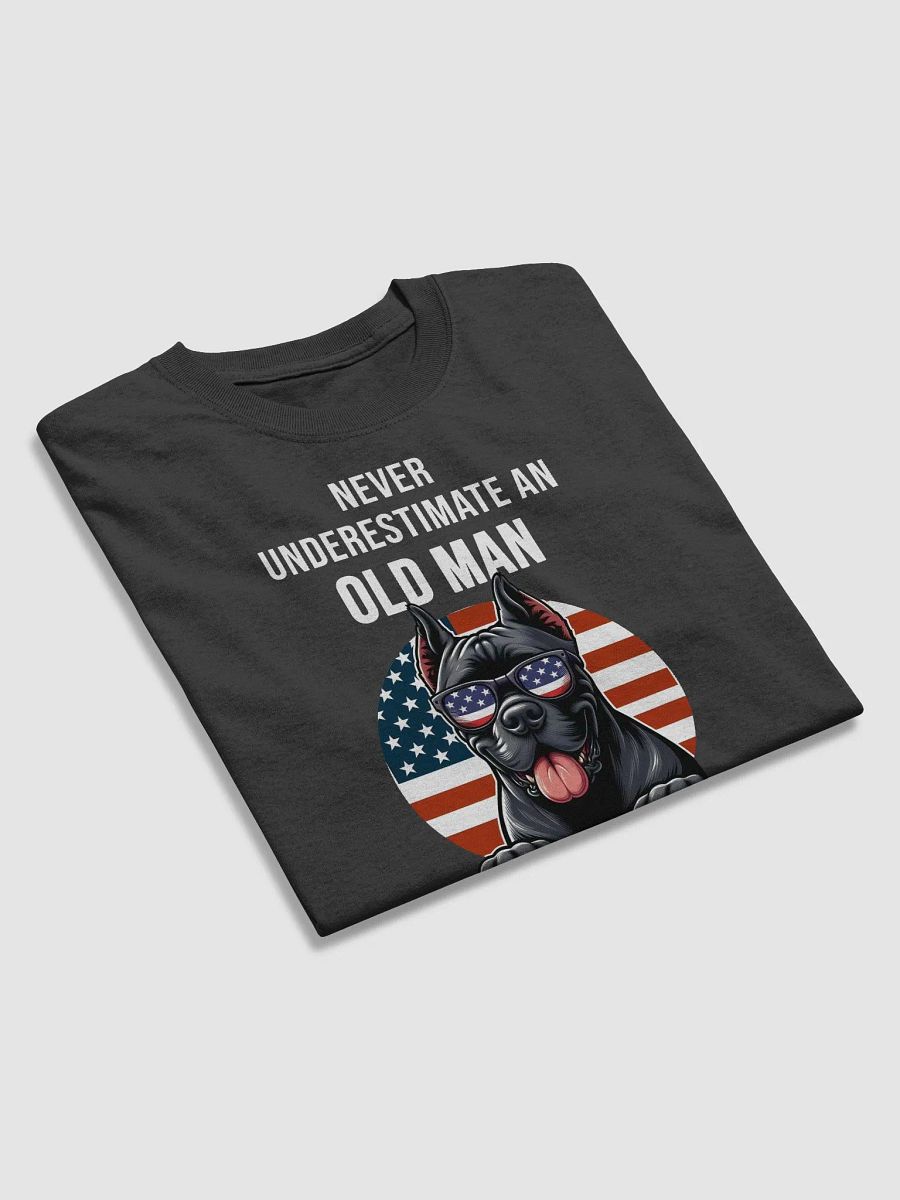 Never Underestimate an Old Man with a Cane Corso T-Shirt product image (2)