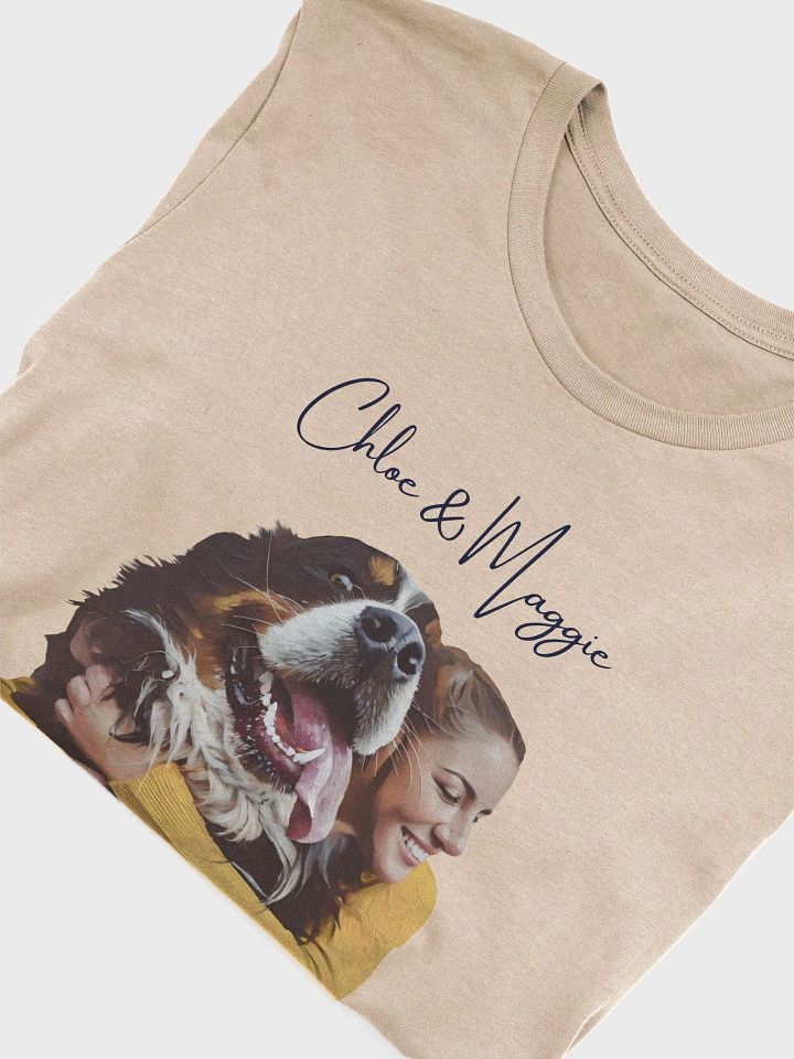 YOU AND YOUR BEST FRIEND! / T-SHIRT WITH PERSONALIZED NAME / DIGITAL ART III product image (42)