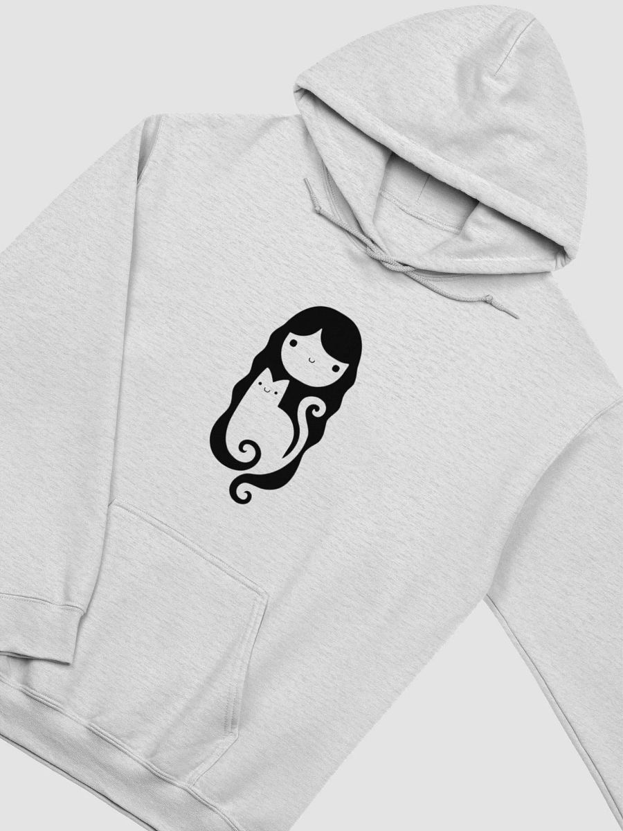 Girl And Cat Silhouette Hoodie product image (33)