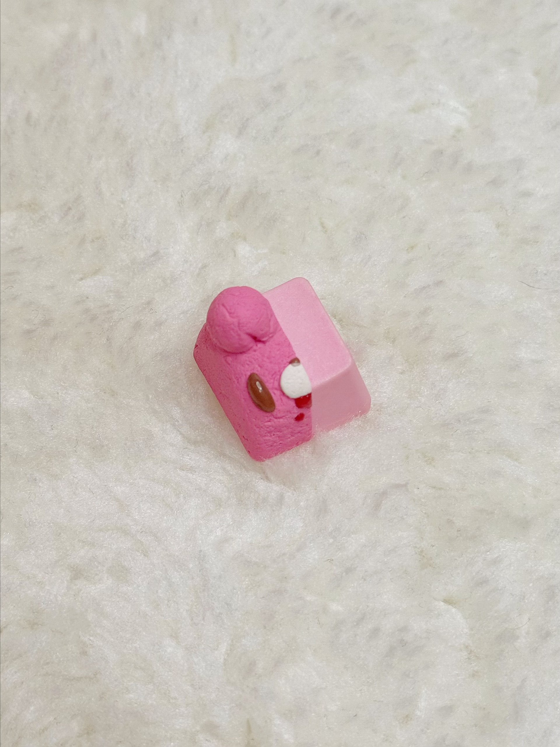 Pink on Pink Gloomy Bear Keycap product image (3)